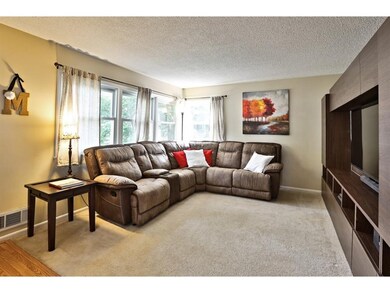 Spacious Main Floor Living Room is Open and off th
