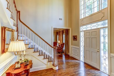 Rich hardwood floors grace almost every room on th