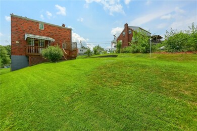 Large Back yard with fence