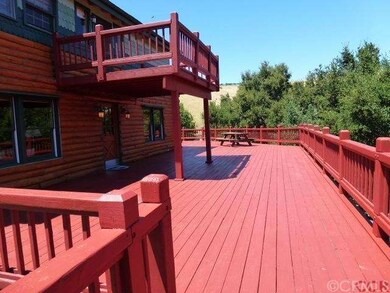 Great large deck off living area with exceptional 
