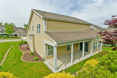 Private covered rear patio