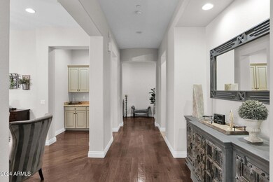 Hall to Living Areas