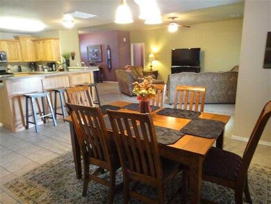 Dining Room. Open Dining, Kitchen and Living Area