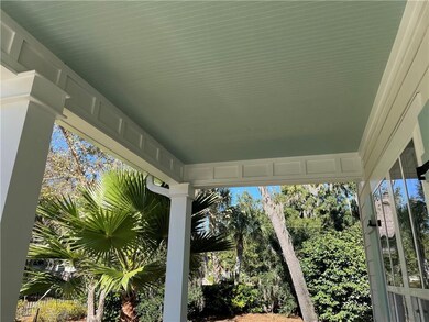 Love the custom woodwork- Front Terrace