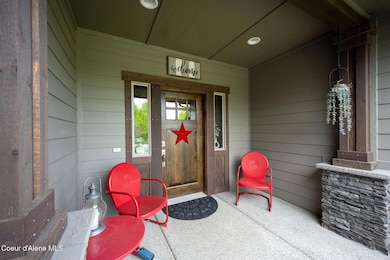 Covered front porch
