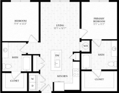 Actual Floor Plan for the B1 units