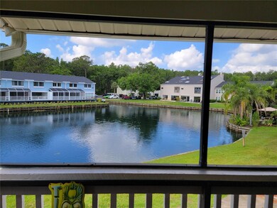 View of lake from Screened Patio