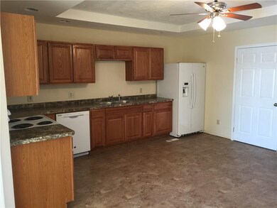 Kitchen Dining: The 13x15 eat-in kitchen is centra