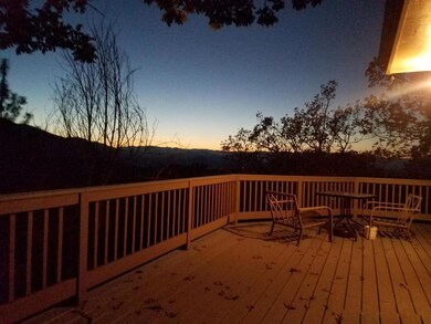 Deck at dusk