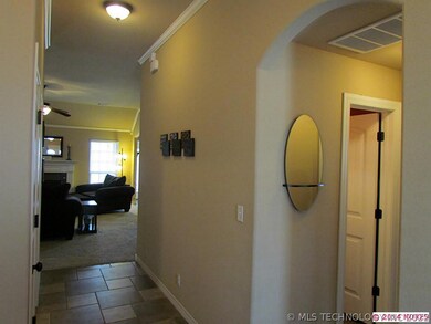 View from front door through the home.