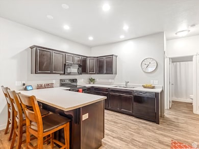 Kitchen with Breakfast Bar and tons of counter space