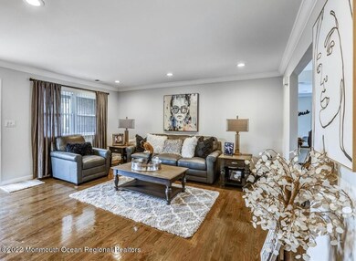 living room facing door