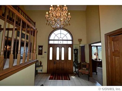 Foyer. Two-story foyer.