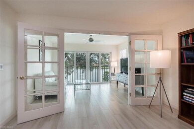French Doors lead you to the Florida Room