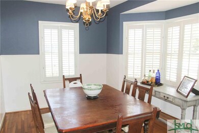 The bay window in this room brings in great lighti