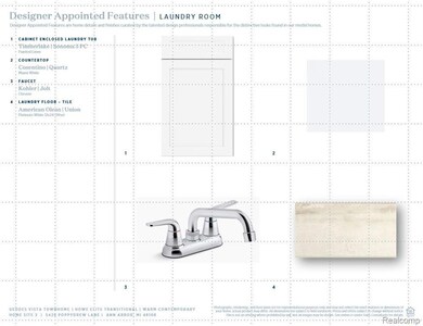 Laundry room finishes