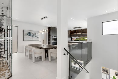 Kitchen views from stairs 2nd level