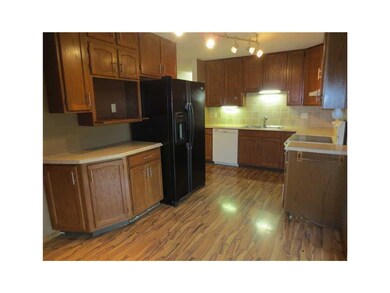 Kitchen. Spacious kitchen with new countertop, bac