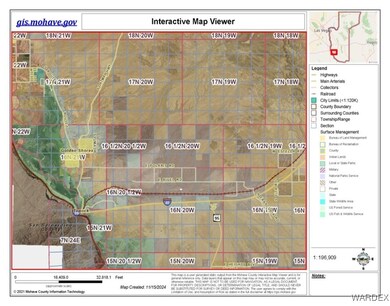 Expanded view of Area of Parcel location