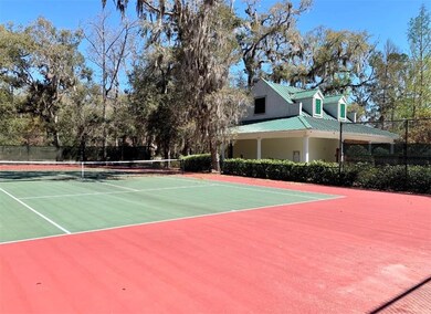 Tennis courts on Tolomato Island
