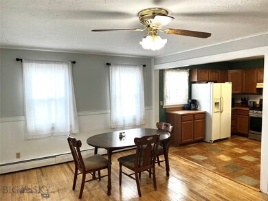 Dining area toward the kitchen