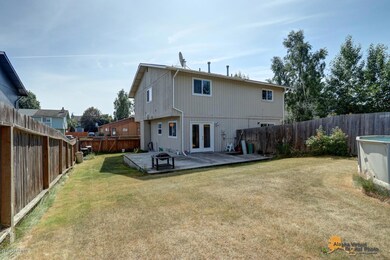 Backyard - large back deck