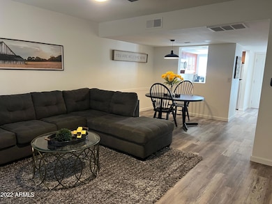 Downstairs Living Area