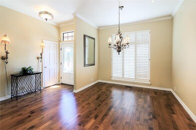 Front Entry and Dining Room