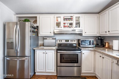 kitchen with stainless steel appliances