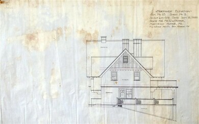 SAVAGE PLAN NORTHWEST ELEVATION