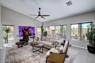 living room with a view