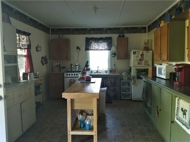 Lots of cupboard space.  Hoosier on the left does 