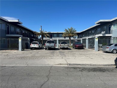 View of uncovered parking lot