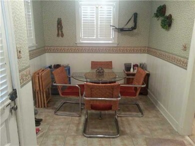 Breakfast room. Tile flooring.