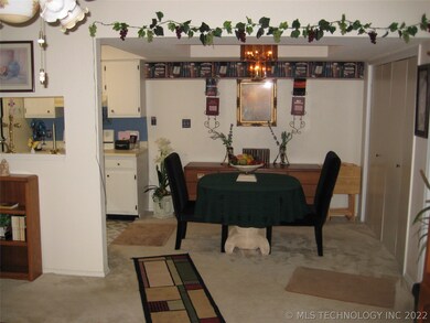 Nice Eating Area with Double Closet to the right.