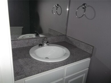 Powder room vanity