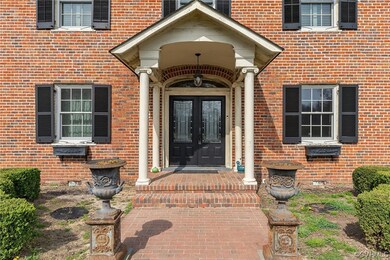 Covered front porch