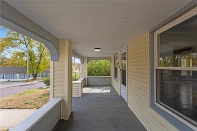 Relax on the covered front porch.  Cozy up with your morning coffee, wrapped in your favorite blanket and enjoy your coffee!