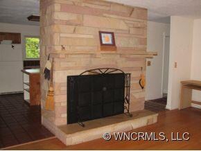 BEAUTIFUL STONE FIREPLACE