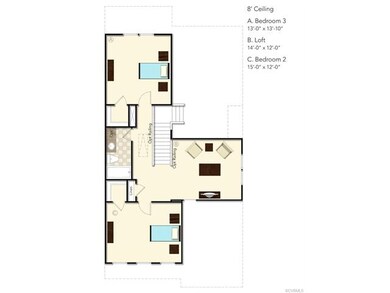 Second Floor Layout