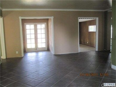 Living room entry view