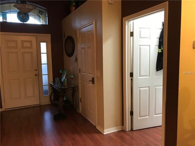 Foyer Showing Entrance to Utility Room and Garage