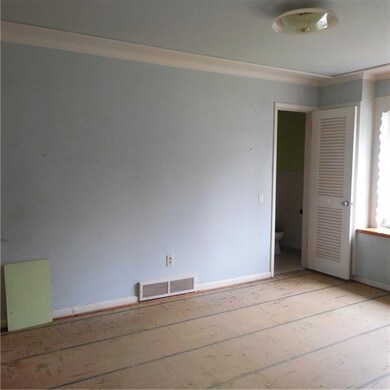 Half bath off master bedroom