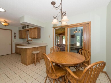 Patio doors lead out to the Sunroom - the perfect 