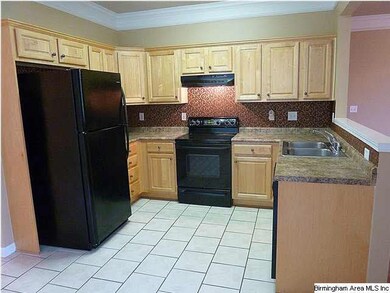 View of the kitchen, notice the tile floors