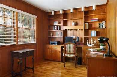 Pine Paneled Office