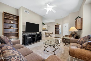 Spacious living room