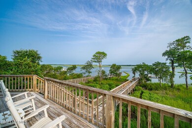 Waterside deck with beautiful views