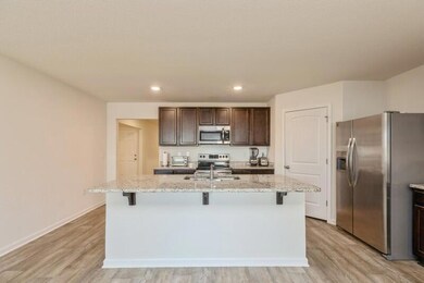 Island Kitchen with corner Pantry