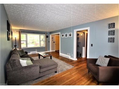 Living Room with Hardwood Floor